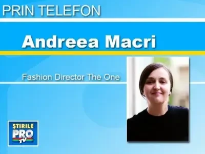 Andreea Macri ("The One"): Stilul Alexander McQueen