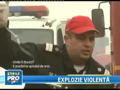 Au ajuns in stare grava la spital dupa ce le-a explodat casa