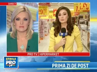 Prima zi din Postul Pastelui i-a prins nepregatiti pe comercianti!