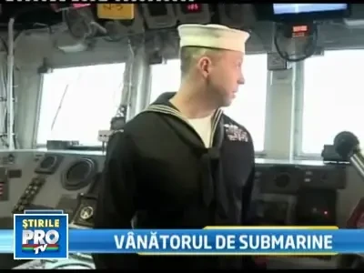 Vanator de submarine, de 4.000 de tone, in portul Constanta