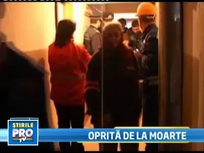 A vrut sa se arunce in aer pentru ca traieste de azi pe maine!