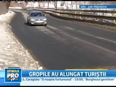 DN 1, o strecuratoare cu gauri uriase! Vai de masini