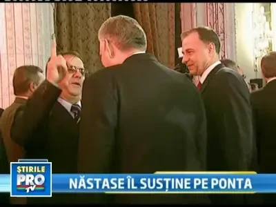 Victor Ponta a mai castigat un aliat. Nastase de partea lui!