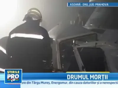 Caramboluri si vieti curmate pe sosele, din cauza cetii!