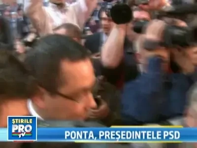 Victor Ponta, noul presedinte al Partidului Social Democrat! VEZI ECHIPA