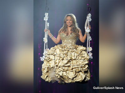 Mariah Carey, printesa de pe scena teatrului Gibson, din California!