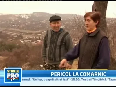 Pamantul o ia la vale in orasul prahovean Comarnic!