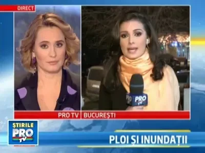 Cod galben de ploi si inundatii in vestul si sud-vestul tarii