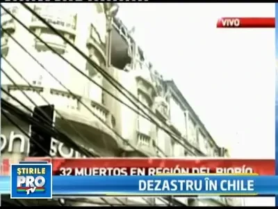 Spaima continua in Chile. Pagubele se ridica la zeci de miliarde de dolari