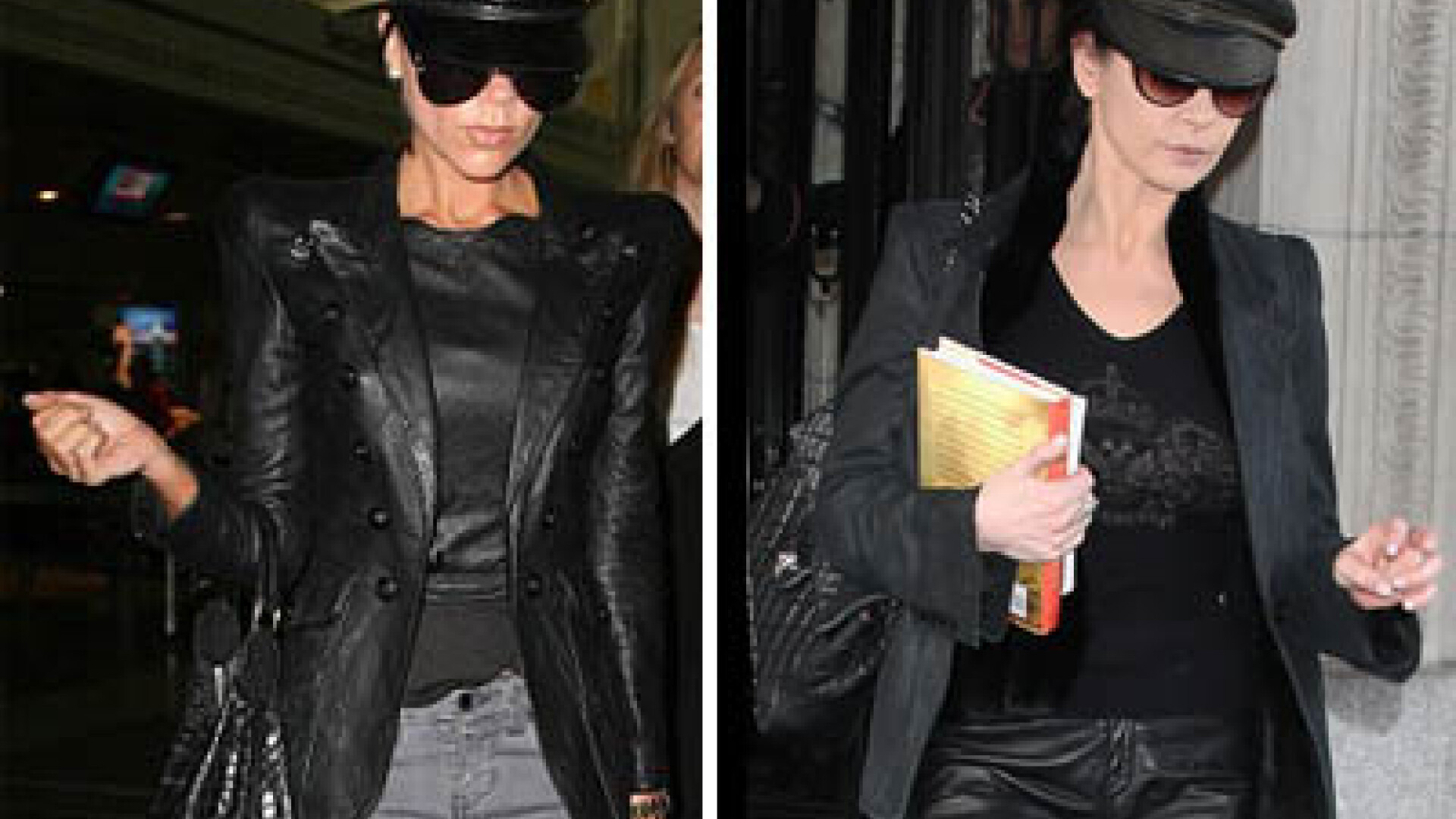 Cine imita pe cine? Si de ce? Victoria Beckham vs. Catherine Zeta Jones