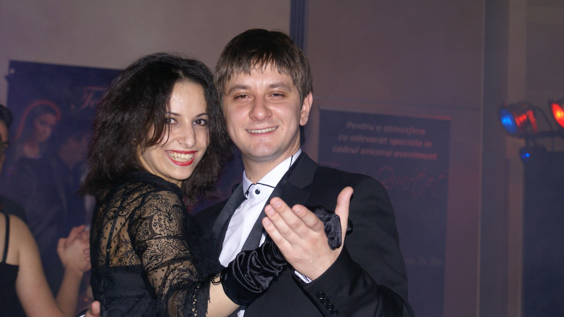 Octavian Strunila si-a botezat fetita