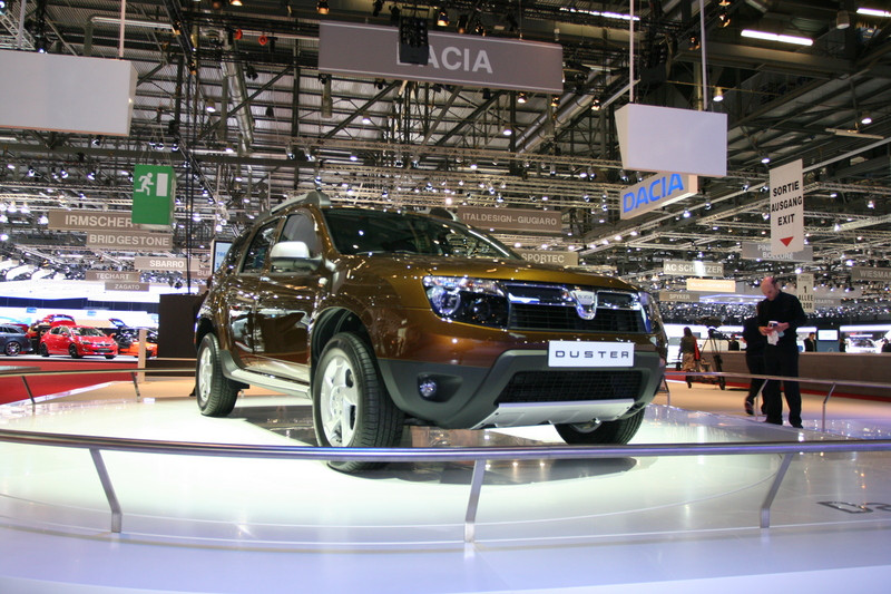 Dacia Duster la Salonul Auto de la Geneva