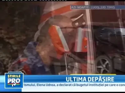 Doi morti si doi raniti, intr-un cumplit accident rutier petrecut in Lugoj