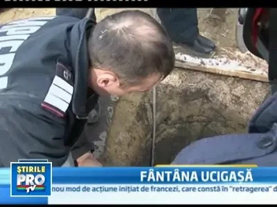 Imprundenta l-a costat viata! A murit asfixiat in fantana pe care o sapa!