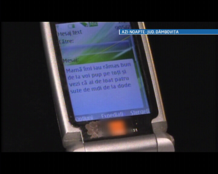 S-a sinucis, terorizat de amenintarile iubitei lui, o eleva de clasa a IX-a