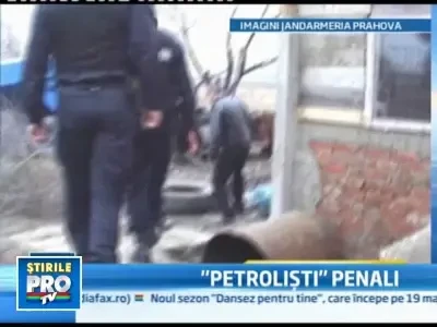 O retea de hoti care a sustras 50 de tone de titei, anihilata de politisti