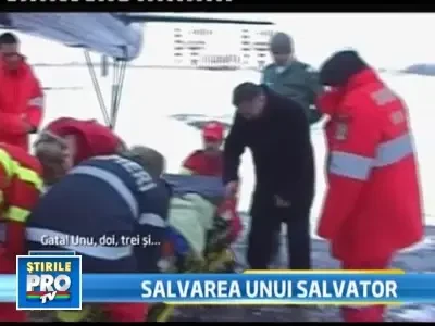 Salvator de vieti, scapat de la moarte de colegii sai si un pilot al MAI!
