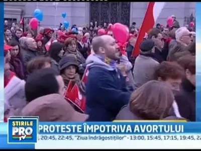 Problema avortului incinge spiritele in Spania!