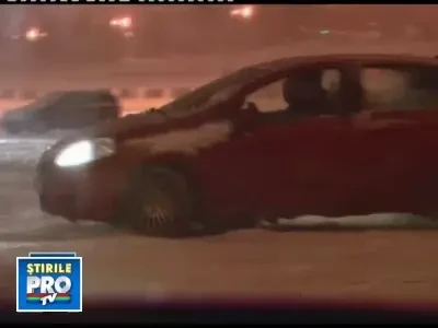 10 judete si Bucurestiul sub cod galben de viscol si ninsoare