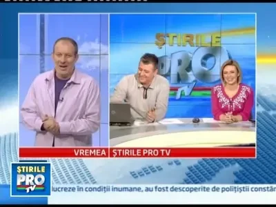 Prognoza meteo pentru urmatoarele trei zile