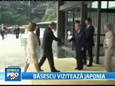 Traian Basescu, in vizita oficiala in Japonia
