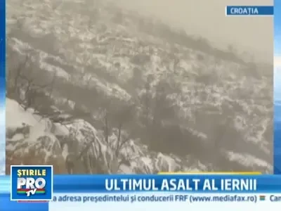 Ninsorile abundente au pus stapanire pe mai toata Europa