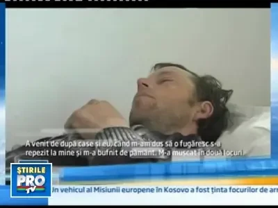 Atacat de mistret, in apropiere de casa. Are ambele picioare distruse