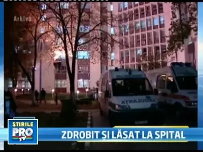 Tanar ranit grav, abandonat la Spitalul Universitar. Nimeni nu stie cine e