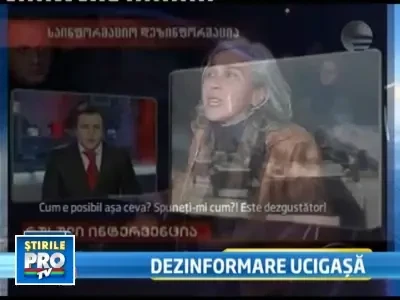 Haos in Georgia dupa ce un post tv a anuntat ca presedintele a fost ucis