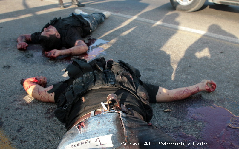 Mexic: Rafuieli intre traficantii de droguri, soldate cu 50 de morti