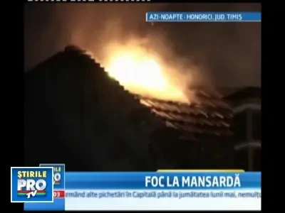 Casa unui fost viceprimar de Timis, mistuita de flacari!
