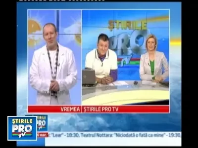 Vezi prognoza meteo pentru urmatoarele zile