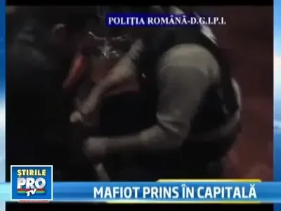 Un mafiot din cadrul organizatiei Cosa Nostra prins la Bucuresti!