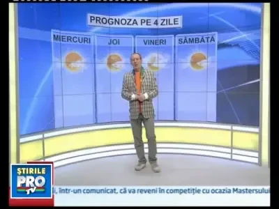 Prognoza meteo pentru urmatoarele zile