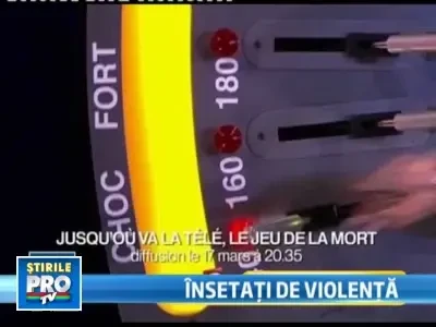 Show TV sangeros! Concurent chinuit cu socuri electrice