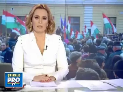 Romanii si maghiarii din Targu Mures comemoreaza "Martie negru"