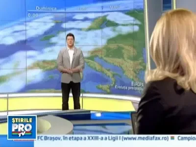 Vezi prognoza meteo pe continent si in tara