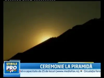 Turistii din Mexic au intampinat echinoctiul in varful Piramidei Soarelui