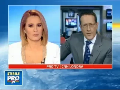 Andreea Esca fata in fata cu jurnalistul CNN Richard Quest!