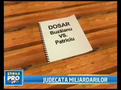 Proces intre bogatii Romaniei! Patriciu dat in judecata de Bogdan Buzaianu
