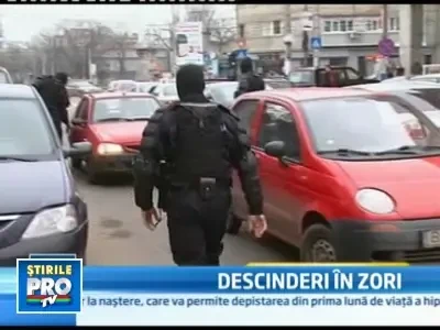 Descinderi in Capitala, Prahova si Dambovita, in cautarea unor hoti!