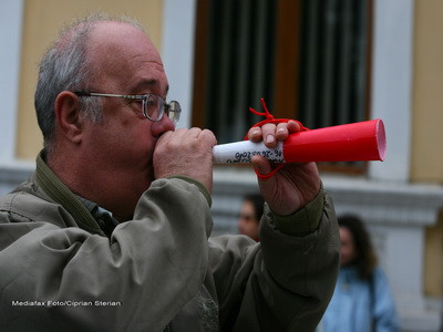 Guvernul, declarat repetent de profesorii ce au protestat de Ziua Educatiei