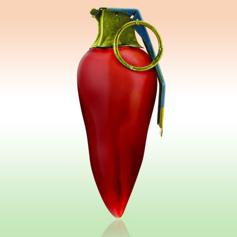 Ardeiul iute, arma care baga spaima in teroristi!