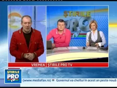 Vezi aici prognoza meteo pe trei zile!