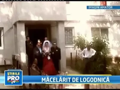 Si-a macelarit logodnicul cu un cutit de bucatarie! Apoi a sunat la 112