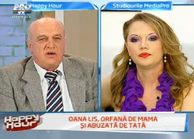 Oana Lis: Tata nu m-a ars cu tigara, doar m-a batut pentru ca nu fumam