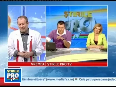 Vezi aici prognoza meteo pe trei zile!