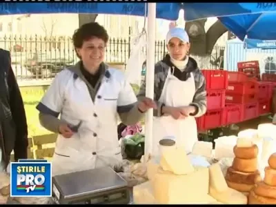 Targ de mancaruri traditionale de Paste deschis in Capitala