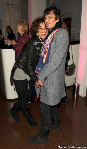 Ronnie Wood, snopit in bataie de actuala iubita!