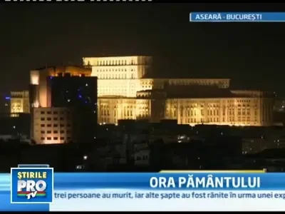 Romania, in bezna! S-a sarbatorit Ora Pamantului!